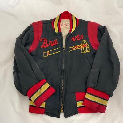 -7- SPORTS | 1950â€™s Milwaukee Braves Kids Jacket