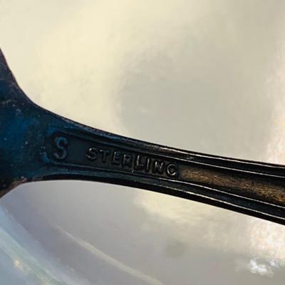 Lot 230R: Sterling Silver Souvenir Spoons (111.61 grams)