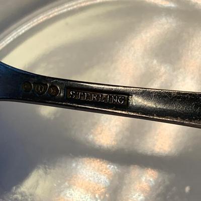 Lot 228R: Sterling Silver Souvenir Spoons (106.96 grams)