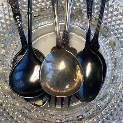Lot 227R: Sterling Silver Souvenir Spoons (170.81 grams)