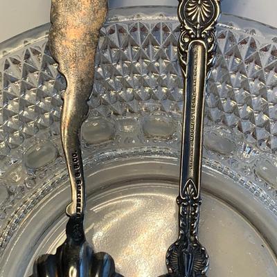 Lot 226R: Sterling Silver Souvenir Spoons (109.91 grams)