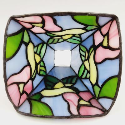 TIFFANY STYLE STAINED GLASS HUMMINGBIRD SHADE