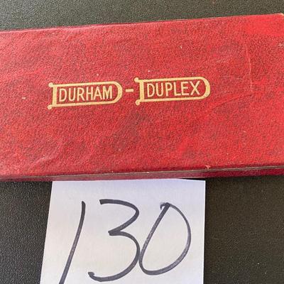 Vintage Durham-Duplex Straight Razor
