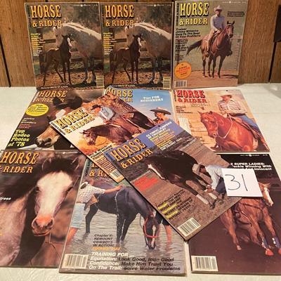 1978 Horse and Rider Magazines