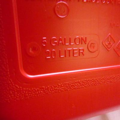 3-Pack Of 5 Gallon Gas Cans - Plastic, Will Not Rust, Brand New (Midwest)