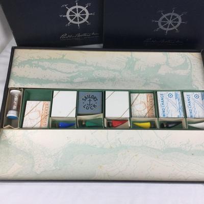 805 Vintage 1961 Yacht Race Parkers Brothers Board Game