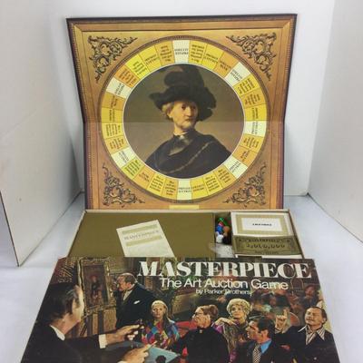 810 Vintage Masterpiece Art Auction Game 1970