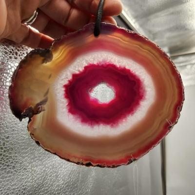 STUNNING GEODE SLIDED WINDCHIME SET