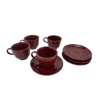 Set of Fiesta Cups and Saucers