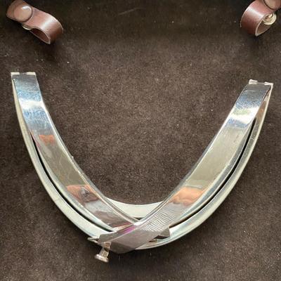 Sterling silver cuff necklace