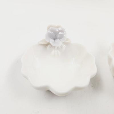 VINTAGE BONE CHIN ARDALT MINI SCALLOPED SHELL BOWL SET