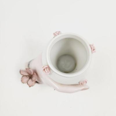BEAUTIFUL VINTAGE HAND & FLOWER VCAGCO CERAMICS JAPAN COLLECTABLE