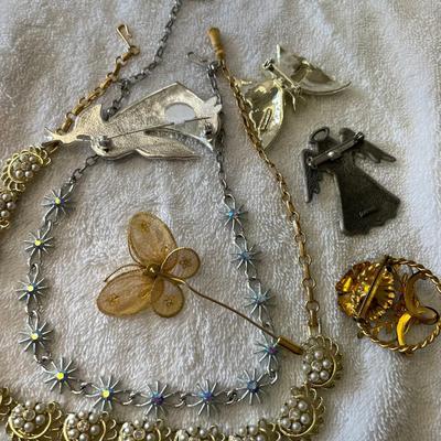 Angel & Butterfly Jewelry Lot