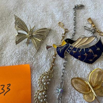 Angel & Butterfly Jewelry Lot