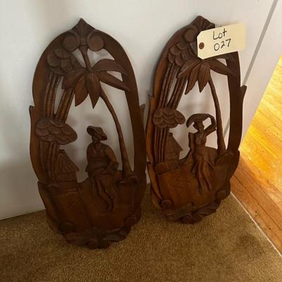 Hand Carved Wall Decor - Philippines
