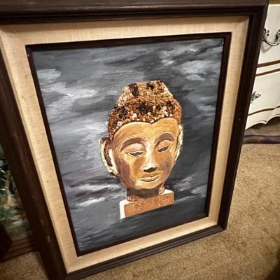 Lot of Amateur framed paintings