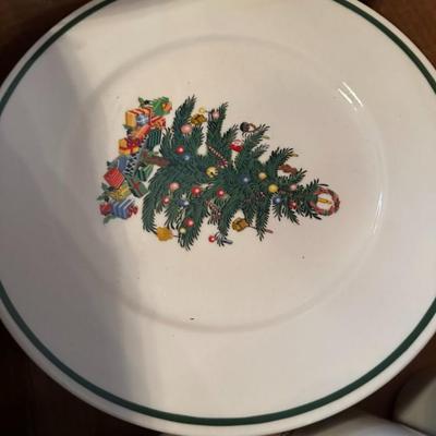 Lot of Badcock Christmas Promo Dishes - 21pcs