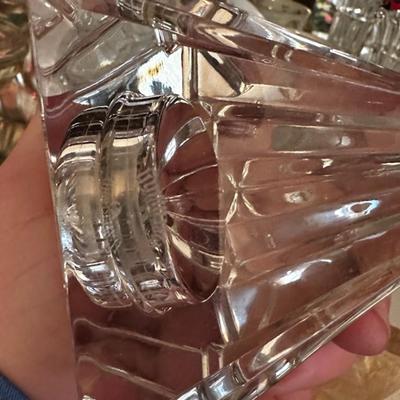 Misc Crystal vase with Waterford clock
