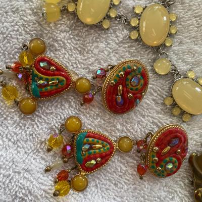 Lot of Big Bling jewelry