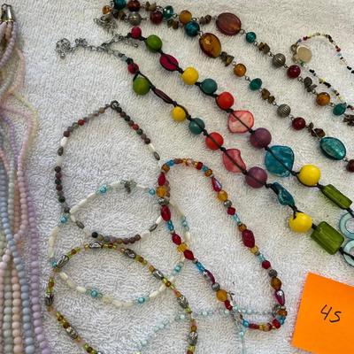 Lot of Bead Necklaces & bracelets