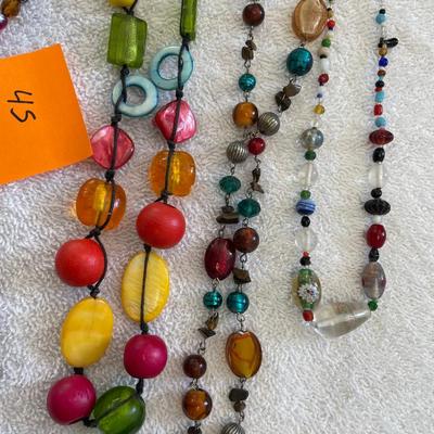 Lot of Bead Necklaces & bracelets