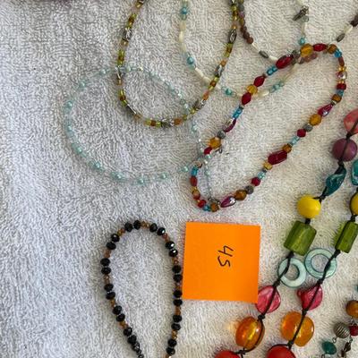 Lot of Bead Necklaces & bracelets