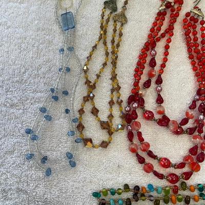 Lot of Bead necklaces
