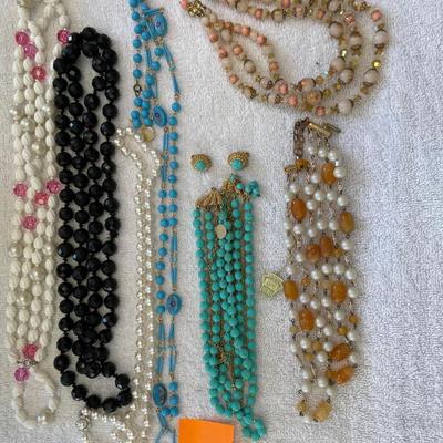 Lot of Bead necklaces