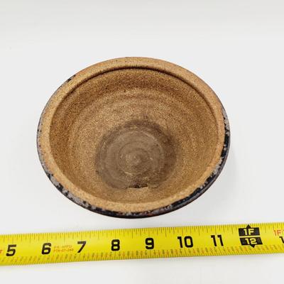 UNSIGNED STONE CACTUS POTTERY PLANTER