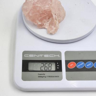 NICE CHUNK OF ROSE QUARTZ