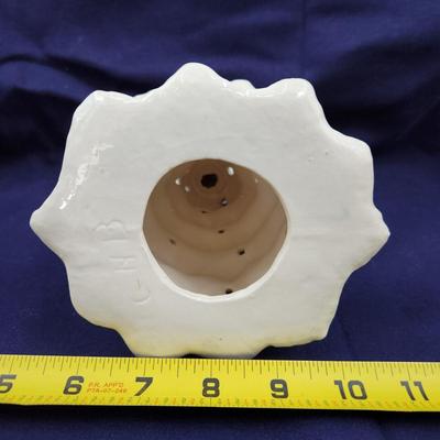 VINTAGE CERAMIC WHITE TREE SIGNED