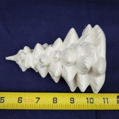 VINTAGE SMALL WHITE CERAMIC TREE SIGNED