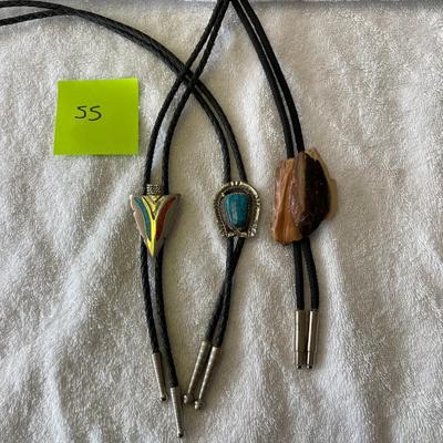 Bolo Ties Lot of 3