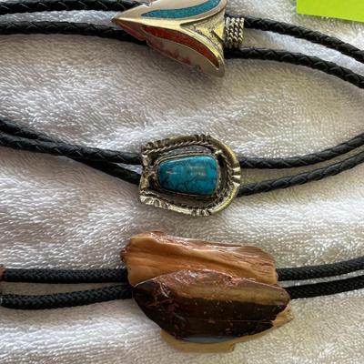 Bolo Ties Lot of 3