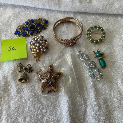 Lot of Rhinestone Jewelry