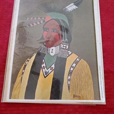 Vintage Native American Reproduction Prints