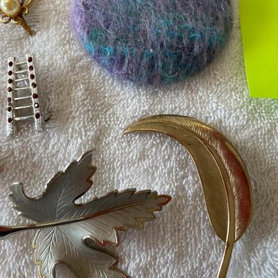Jackpot group!  Brooches and other.
