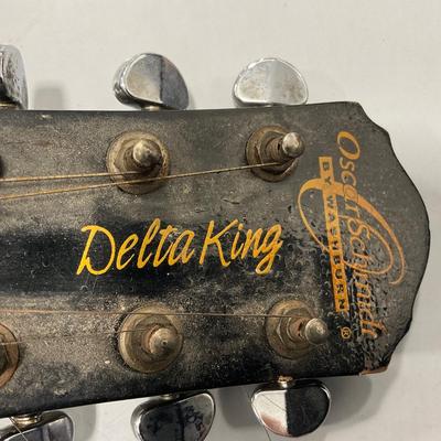 -13- VINTAGE | Delta King Bass Guitar
