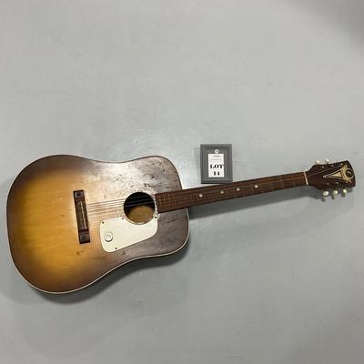 -14- VINTAGE | 1960â€™s Kay Acoustic Guitar