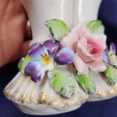 LEFTON CHINA HANDPAINTED HAND VASE