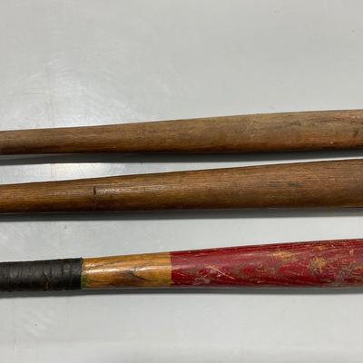 -18- SPORTS | 1930â€™s/1940â€™s Baseball Bats