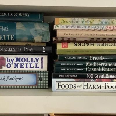 781 Williams Sonoma, Greek Cooking, Emily Posts, New Yorker Cookbooks