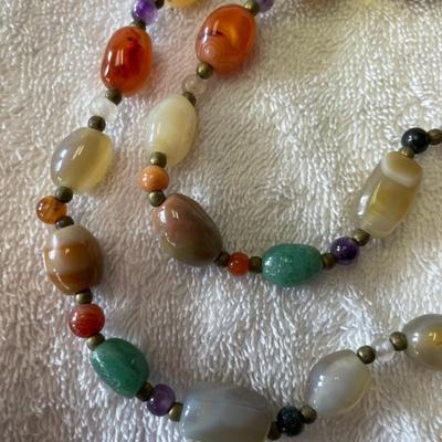 Irish Agate Begger Beads