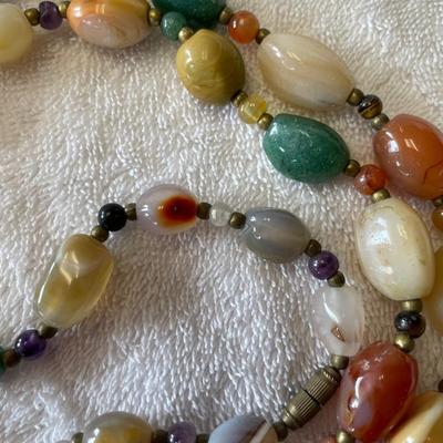 Irish Agate Begger Beads