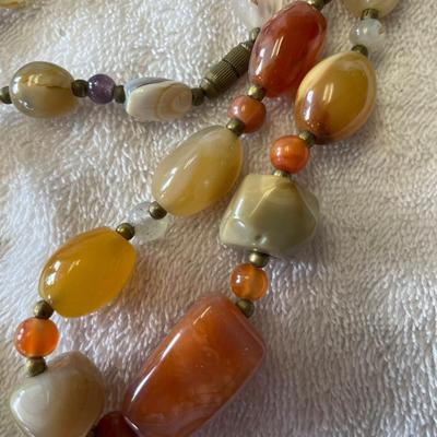 Irish Agate Begger Beads