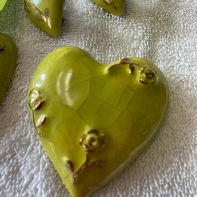 Heart Ceramic 50s California pottery set