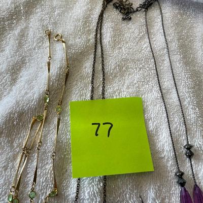 Lot of necklaces Modern
