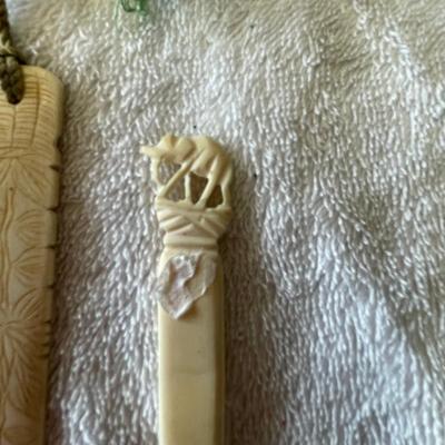 Ivory Book Markers