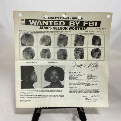 -29- VINTAGE | FBI Small Wanted Posters