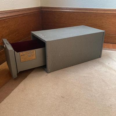 Lot of metal lock boxes